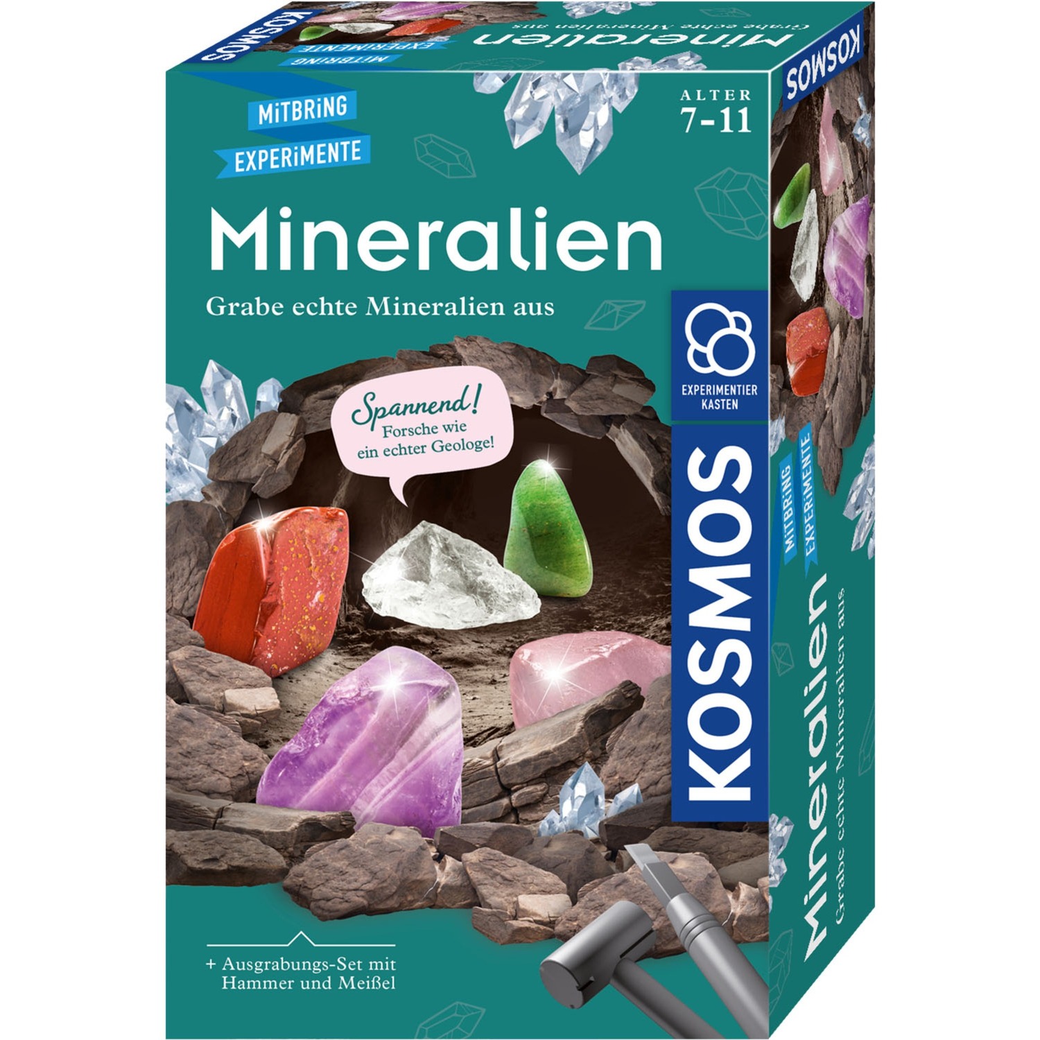 Kosmos Mineralien, Experimentierkasten | 04002051657901 Kosmos Mineralien, Experimentierkasten | 04002051657901