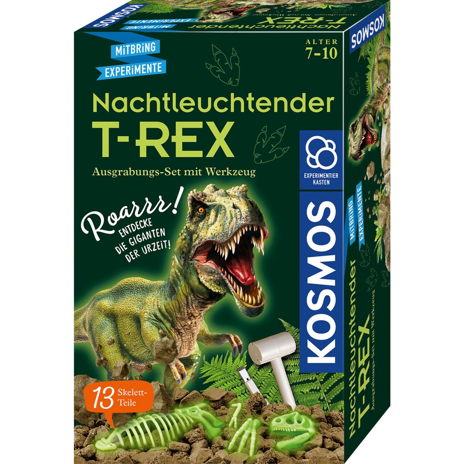 Kosmos Nachtleuchtender T-REX, Experimentierkasten | 04002051658021 Kosmos Nachtleuchtender T-REX, Experimentierkasten | 04002051658021