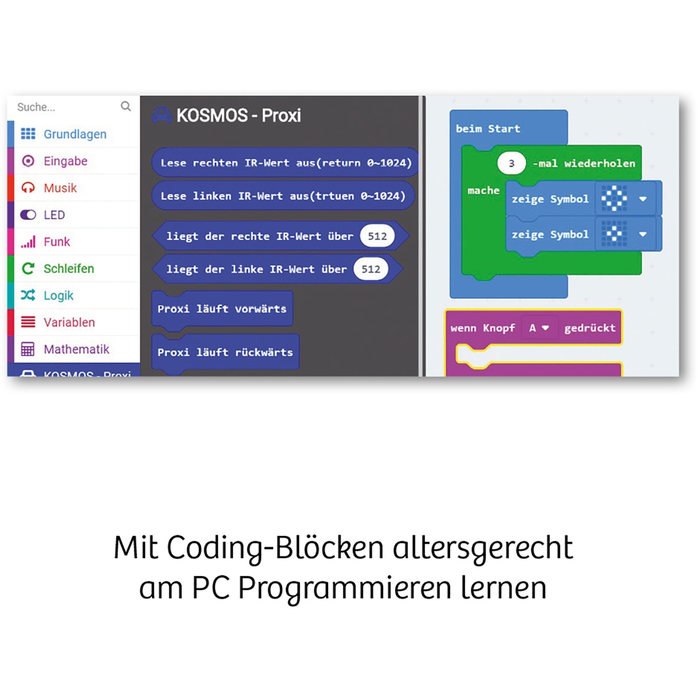 Kosmos 620585 Proxi - Dein Microbit Programmier-roboter
