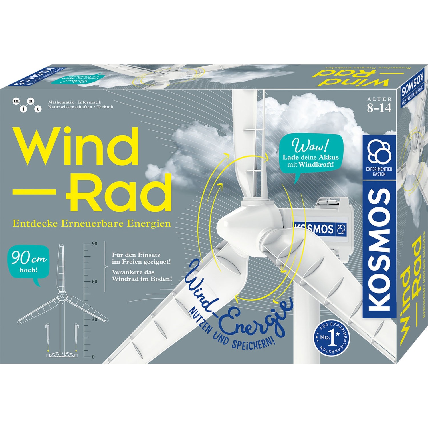 Kosmos Wind-Rad, Experimentierkasten | 04002051620592