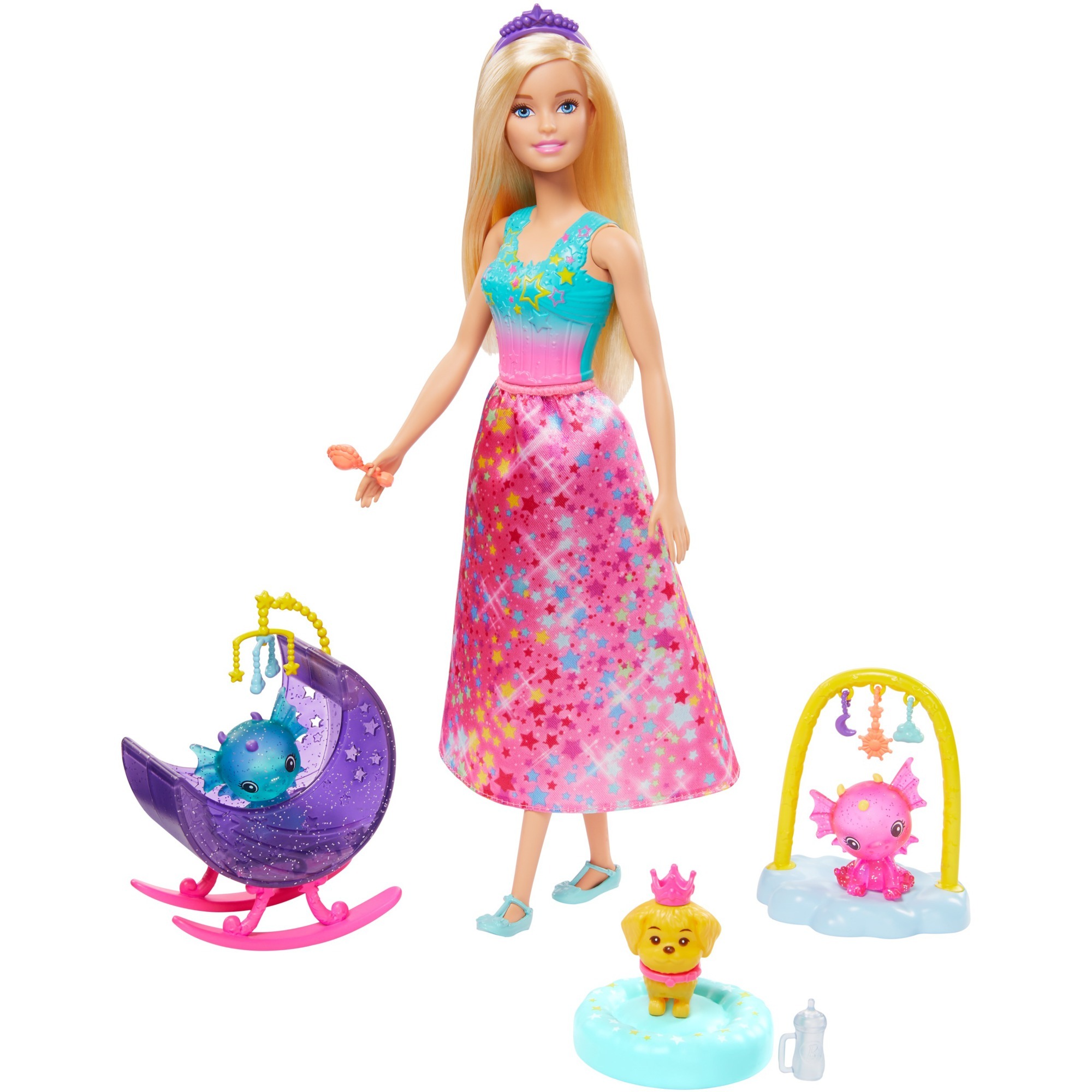 Mattel Barbie Dreamtopia Drachen-Kindergarten Spielset, Puppe | 00887961813197 Mattel Barbie Dreamtopia Drachen-Kindergarten Spielset, Puppe | 00887961813197