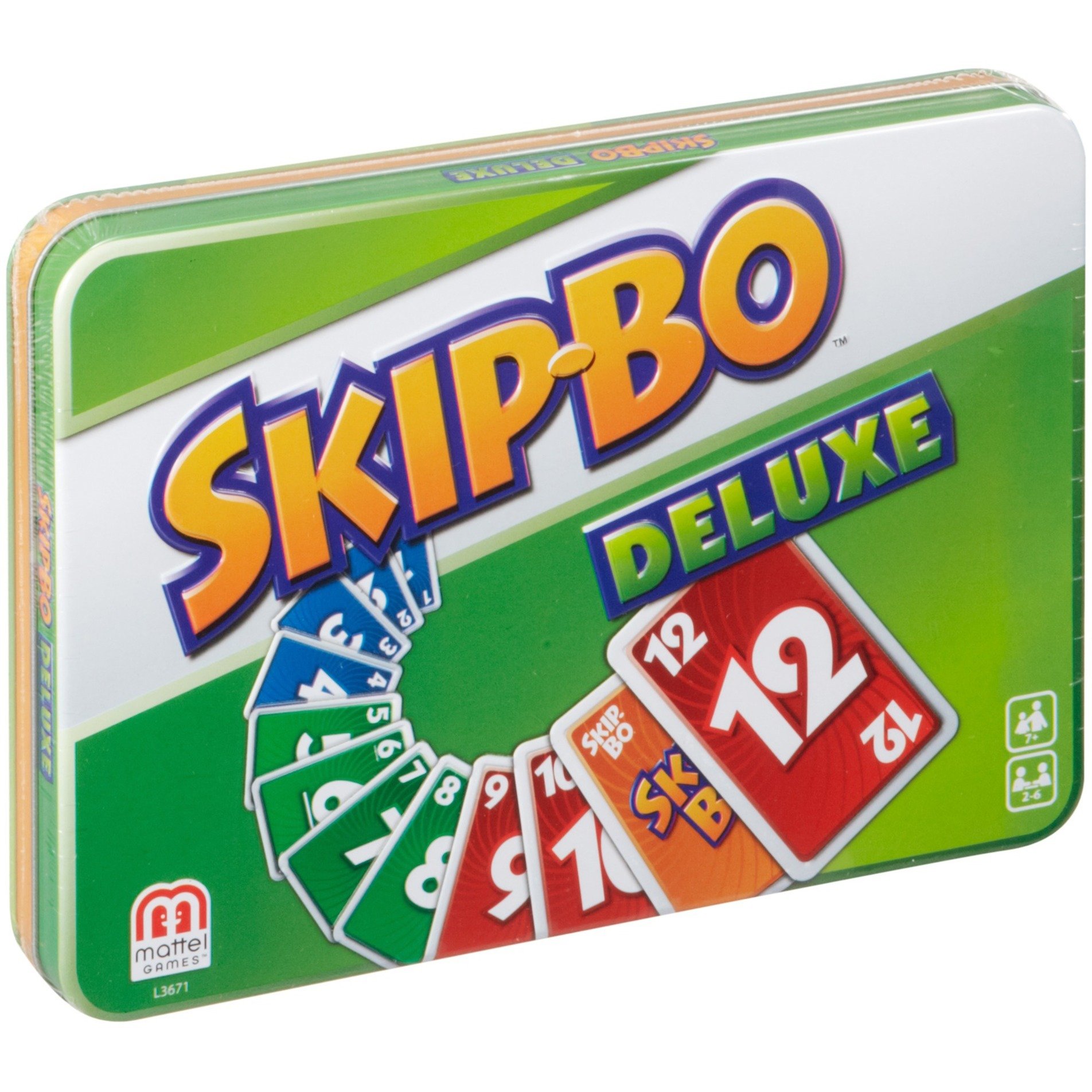 MATTEL GAMES Skip-Bo Deluxe, Kartenspiel | 00027084489262 MATTEL GAMES Skip-Bo Deluxe, Kartenspiel | 00027084489262