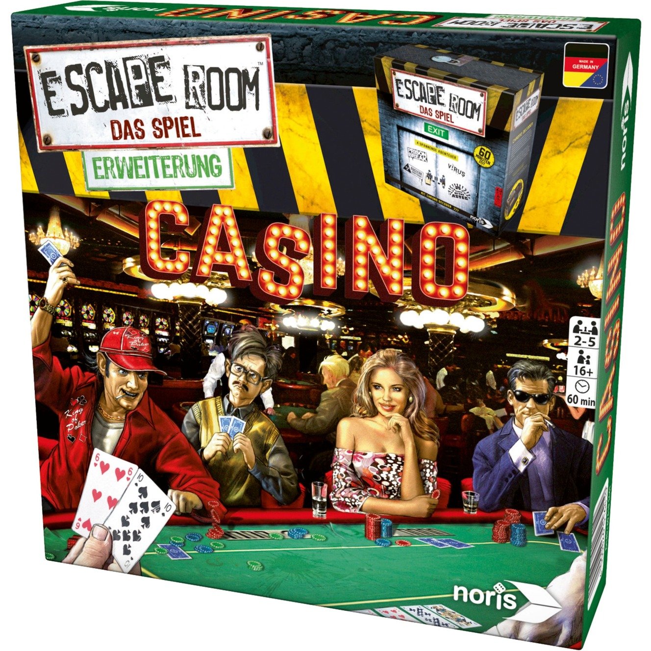 Noris Escape Room Casino, Partyspiel | 04000826016410 Noris Escape Room Casino, Partyspiel | 04000826016410