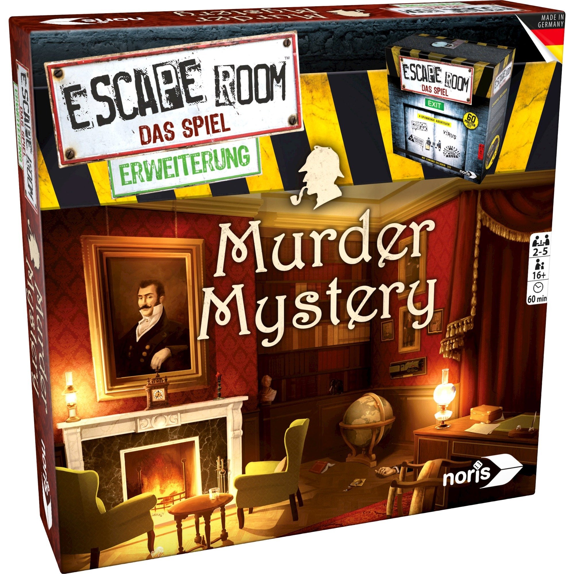 Noris Escape Room: Murder Mystery, Partyspiel | 04000826016175 Noris Escape Room: Murder Mystery, Partyspiel | 04000826016175