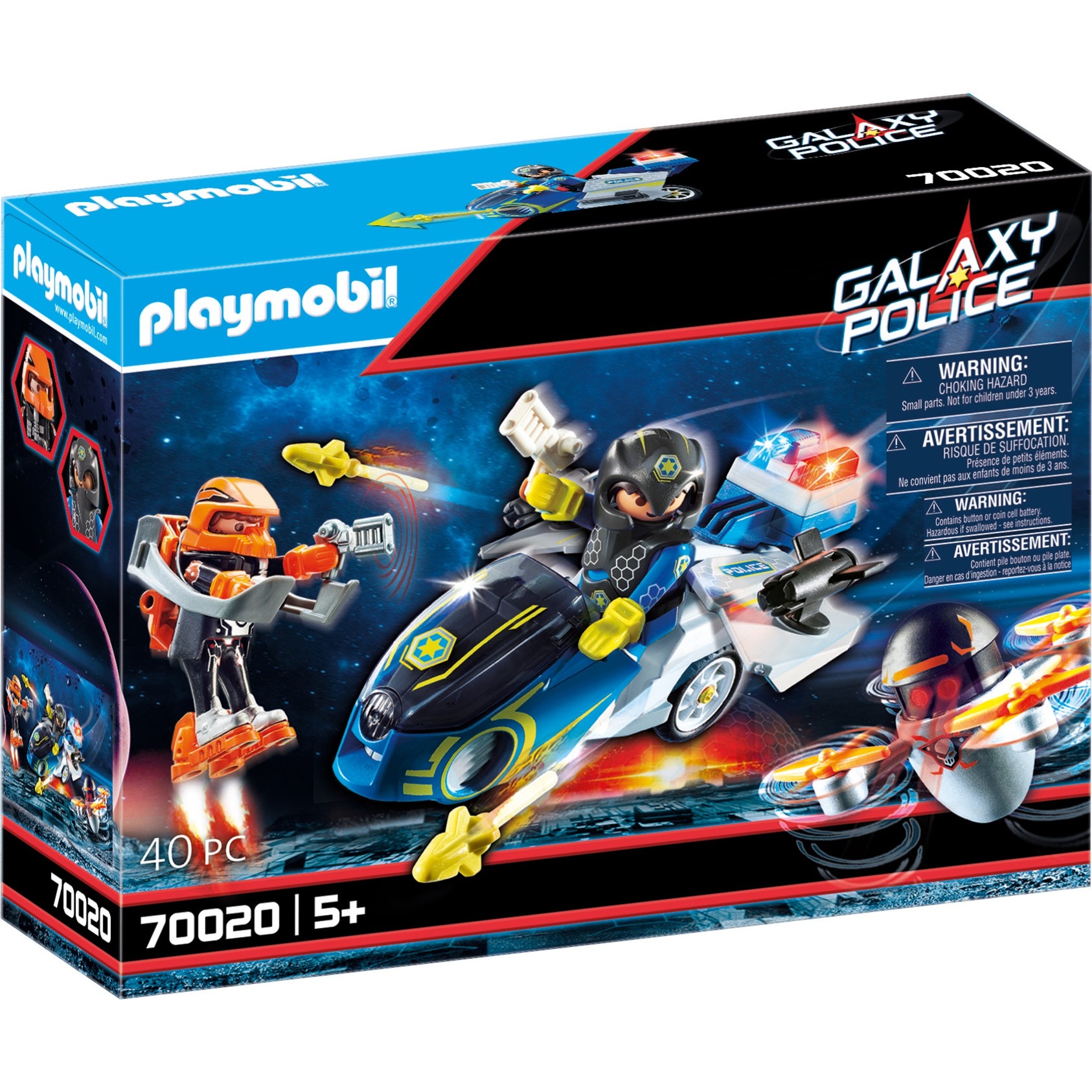 PLAYMOBIL 70020 Galaxy Police-Bike, Konstruktionsspielzeug | 04008789700209 PLAYMOBIL 70020 Galaxy Police-Bike, Konstruktionsspielzeug | 04008789700209