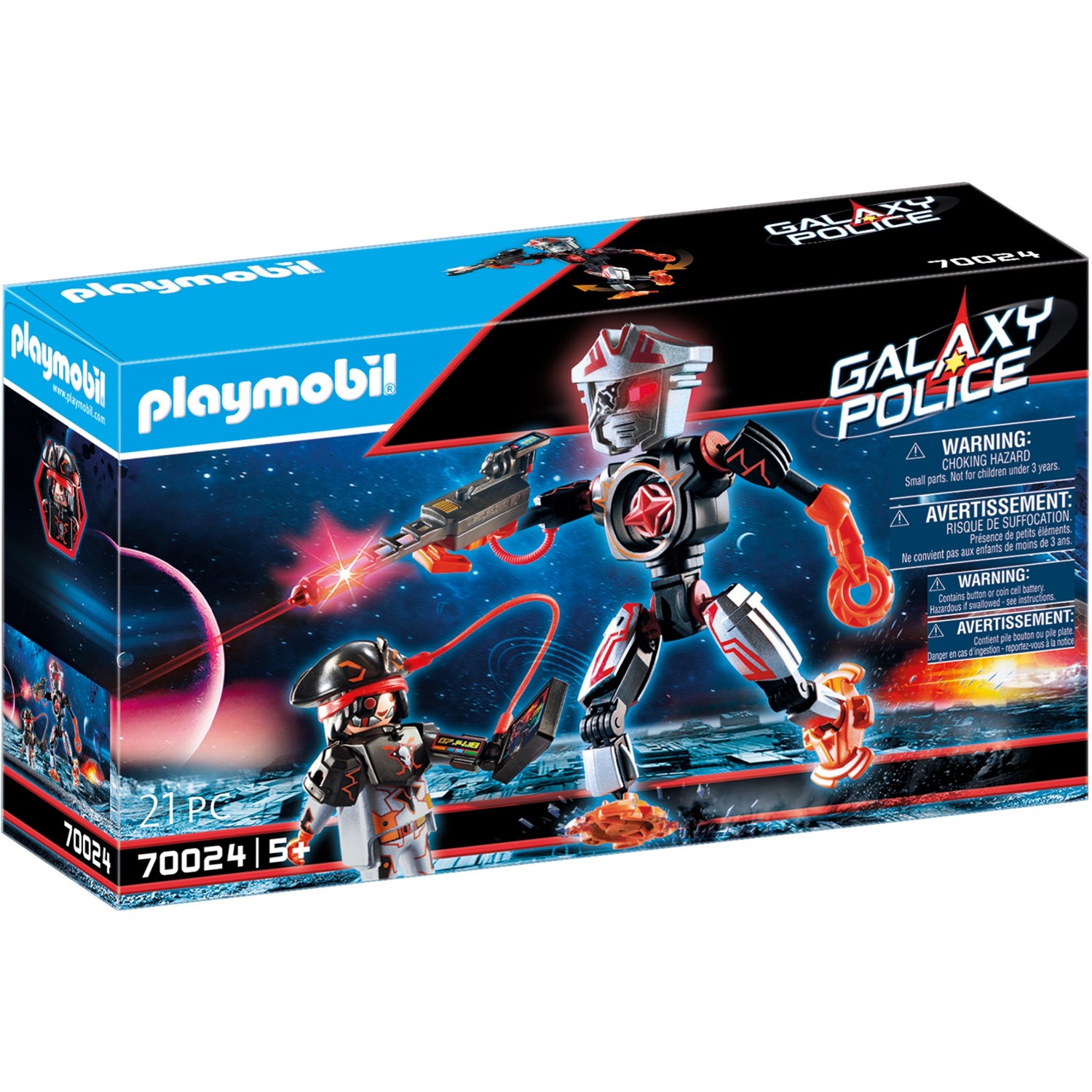 PLAYMOBIL 70024 Space Pirates-Roboter, Konstruktionsspielzeug | 04008789700247 PLAYMOBIL 70024 Space Pirates-Roboter, Konstruktionsspielzeug | 04008789700247