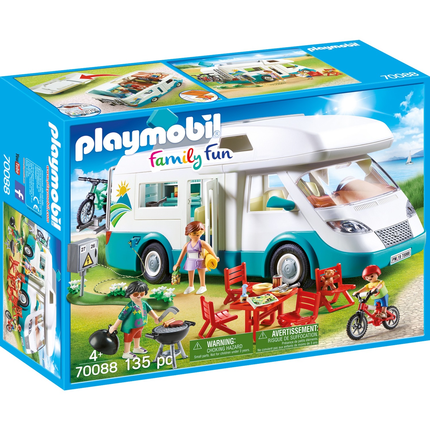 70088 Family Fun Familien-Wohnmobil, Konstruktionsspielzeug