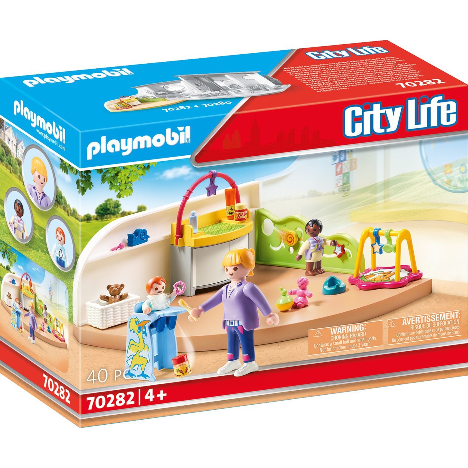 70282 City Life Krabbelgruppe, Konstruktionsspielzeug