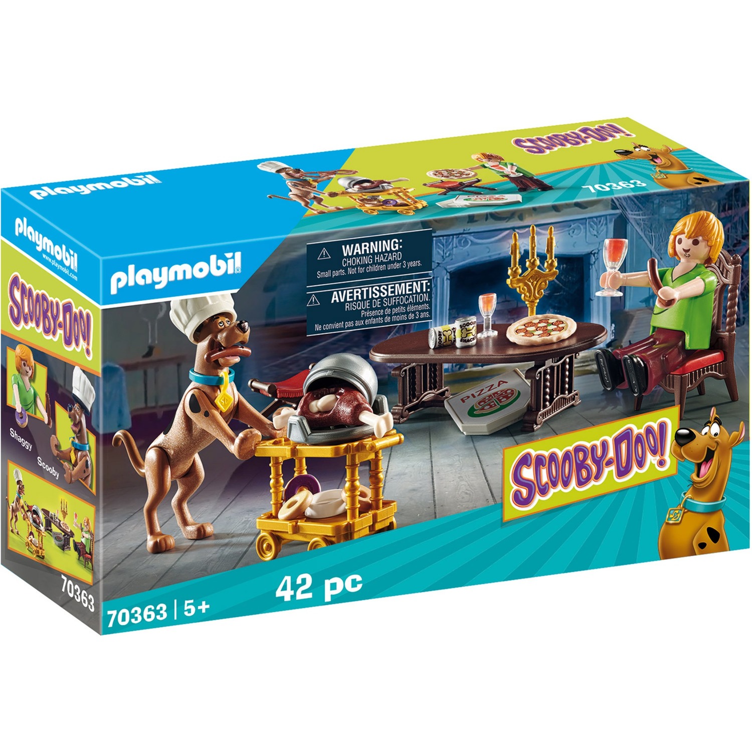 70363 SCOOBY-DOO! Abendessen mit Shaggy, Konstruktionsspielzeug