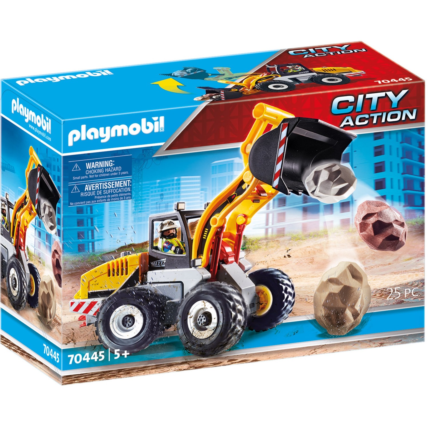 70445 City Action Radlader, Konstruktionsspielzeug