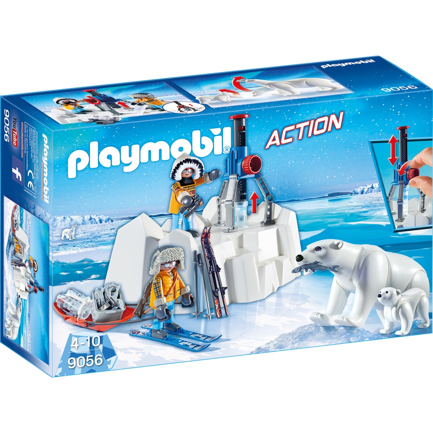 PLAYMOBIL 9056 Polar Ranger mit Eisbären, Konstruktionsspielzeug | 04008789090560 PLAYMOBIL 9056 Polar Ranger mit Eisbären, Konstruktionsspielzeug | 04008789090560