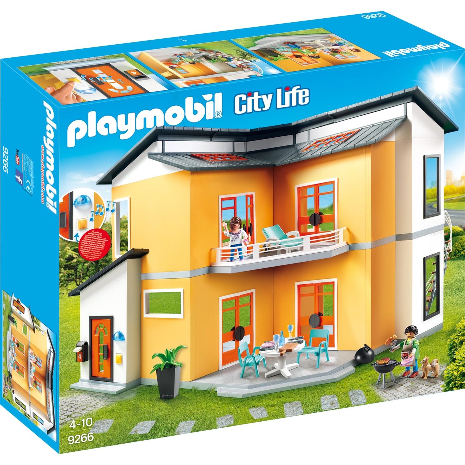 Spielzeug: PLAYMOBIL 9266 Modernes Wohnhaus