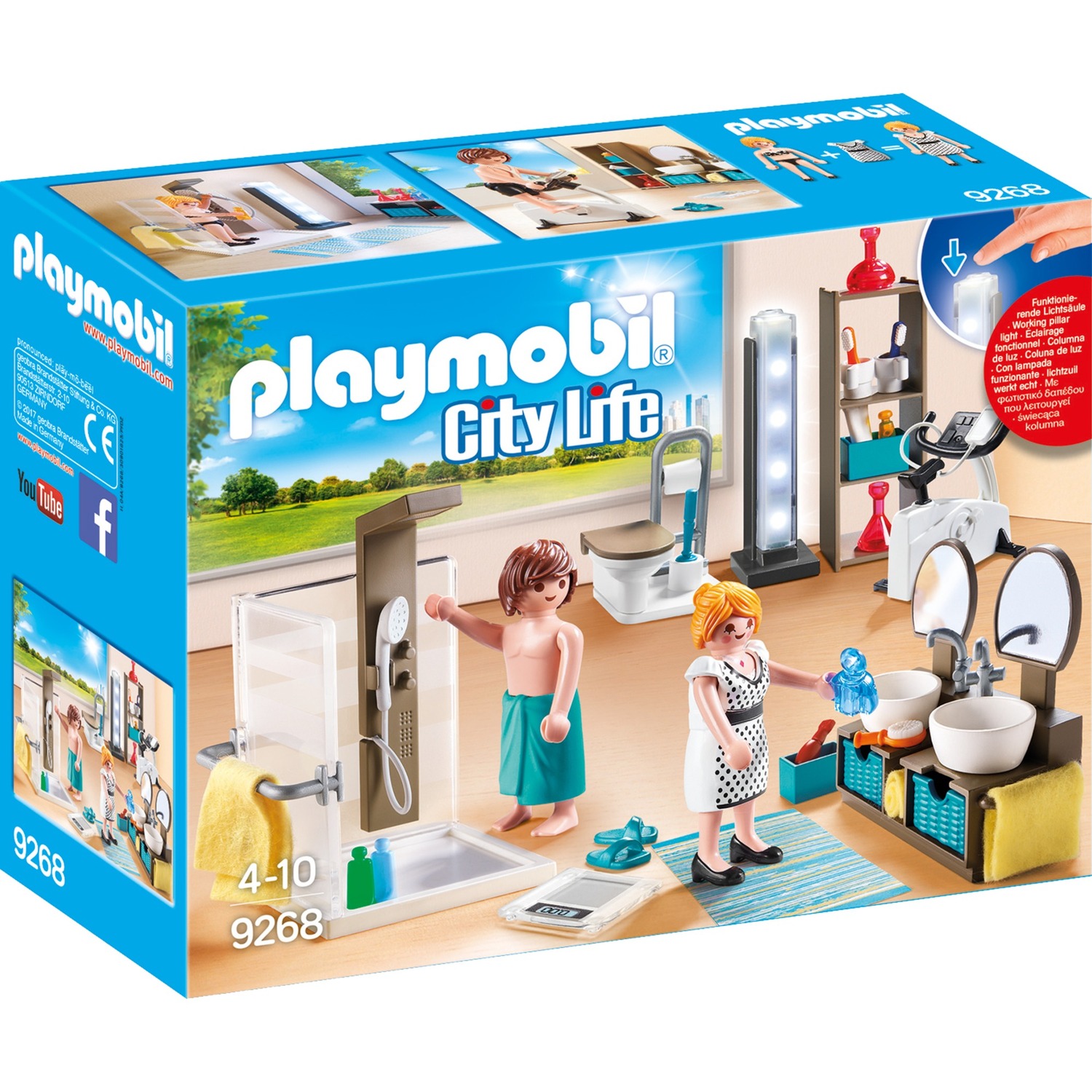 Spielzeug: PLAYMOBIL 9268 Badezimmer