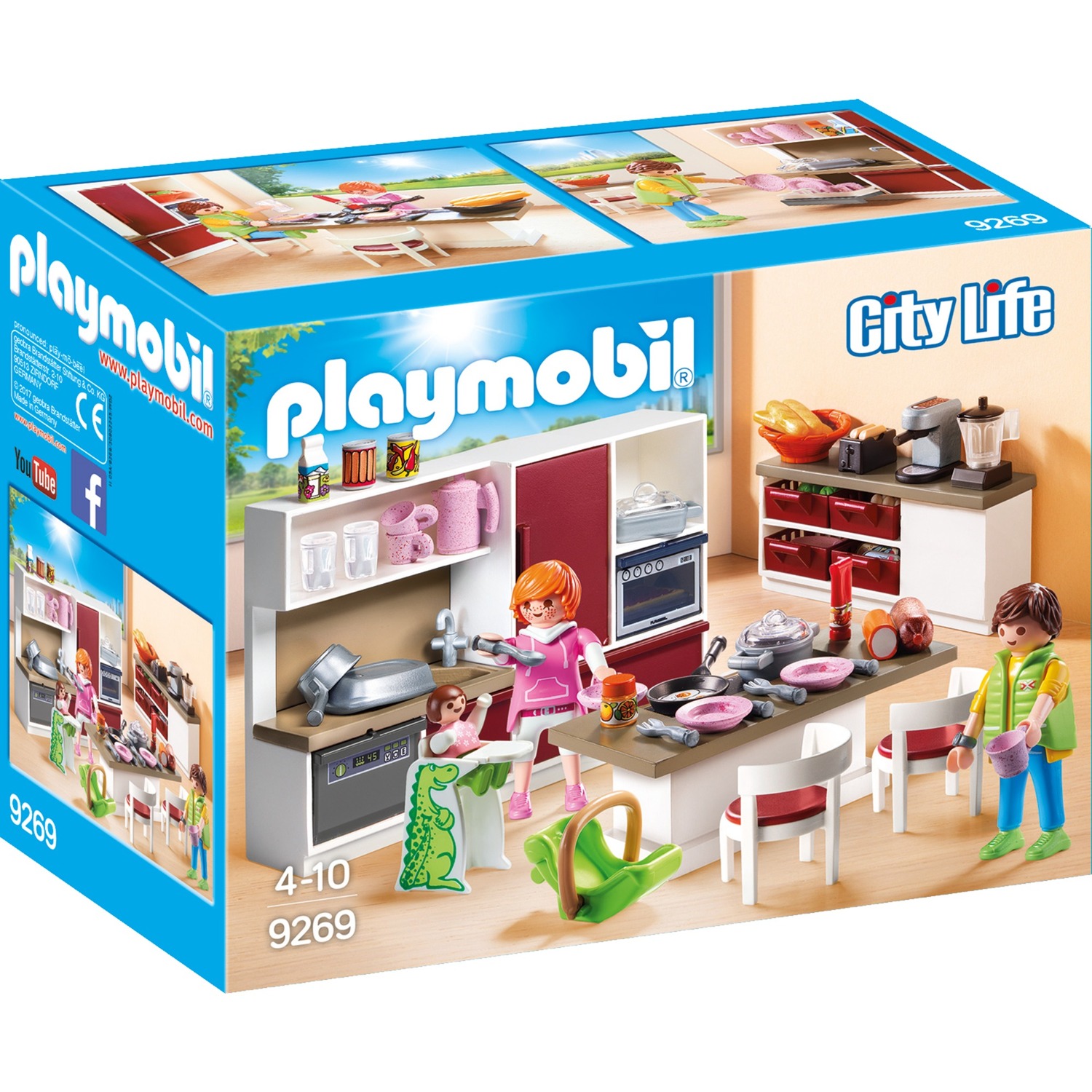 9269 City Life Große Familienküche, Konstruktionsspielzeug