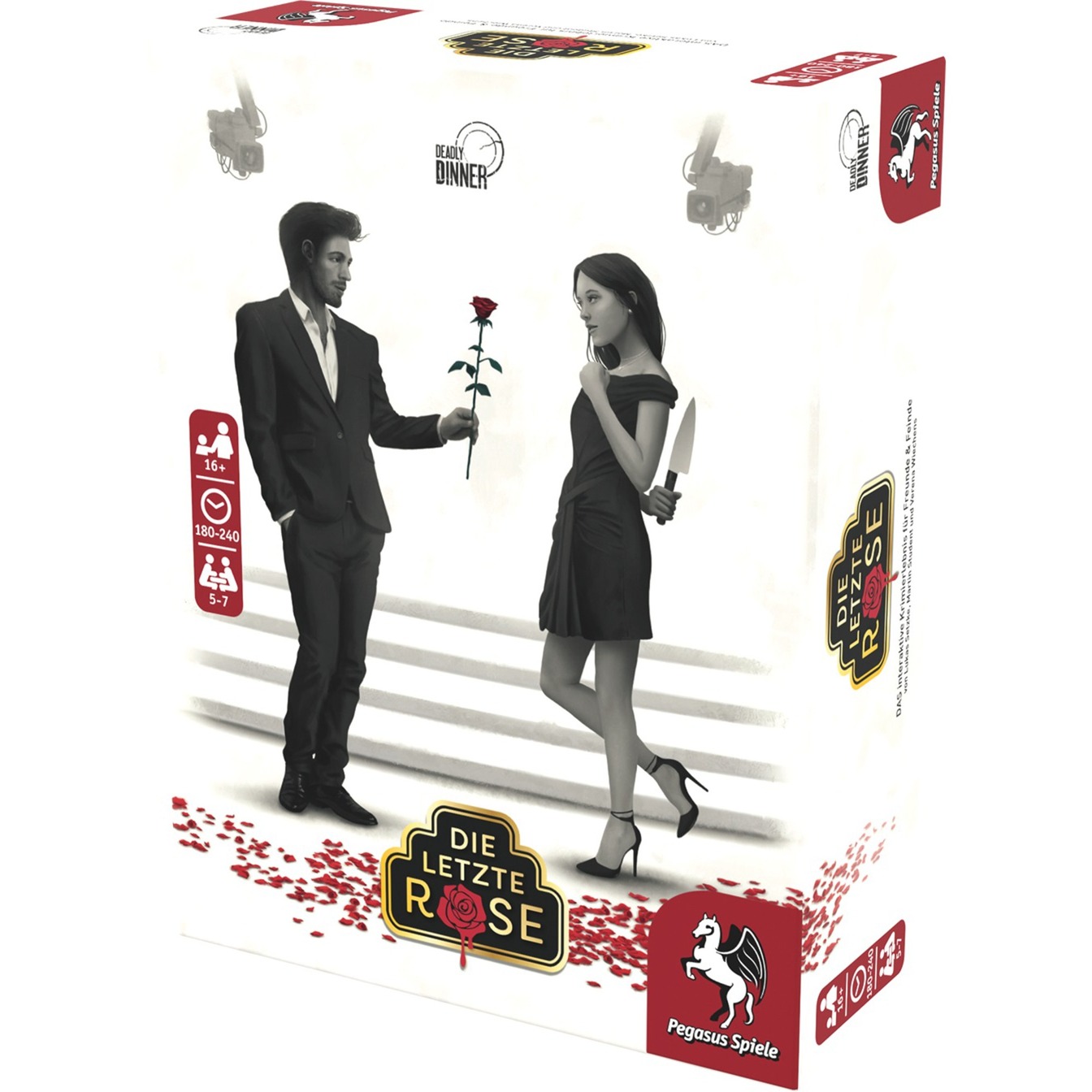 Pegasus Deadly Dinner – Die letzte Rose, Partyspiel | 04250231727085 Pegasus Deadly Dinner – Die letzte Rose, Partyspiel | 04250231727085