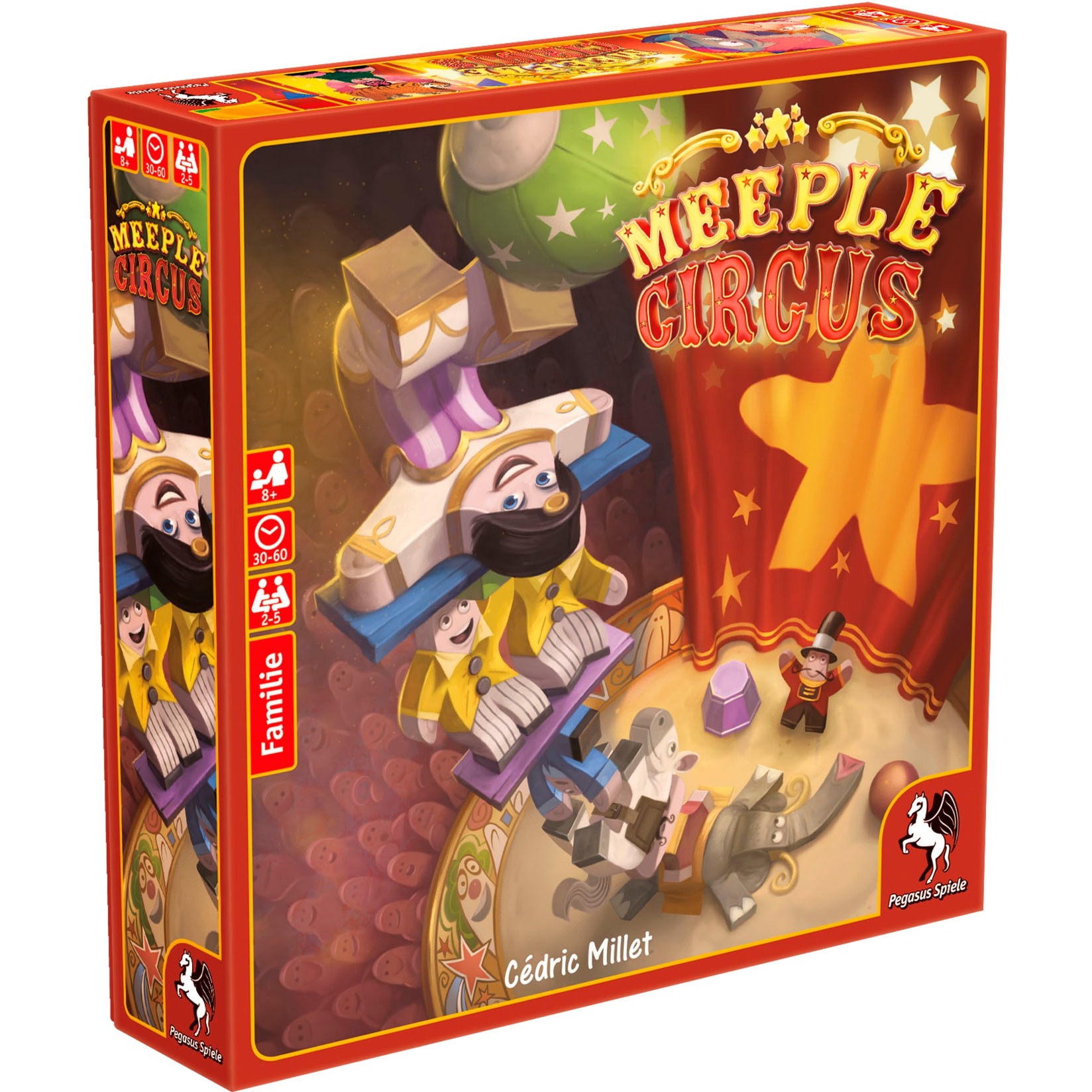 Pegasus Meeple Circus, Brettspiel | 04250231716478 Pegasus Meeple Circus, Brettspiel | 04250231716478
