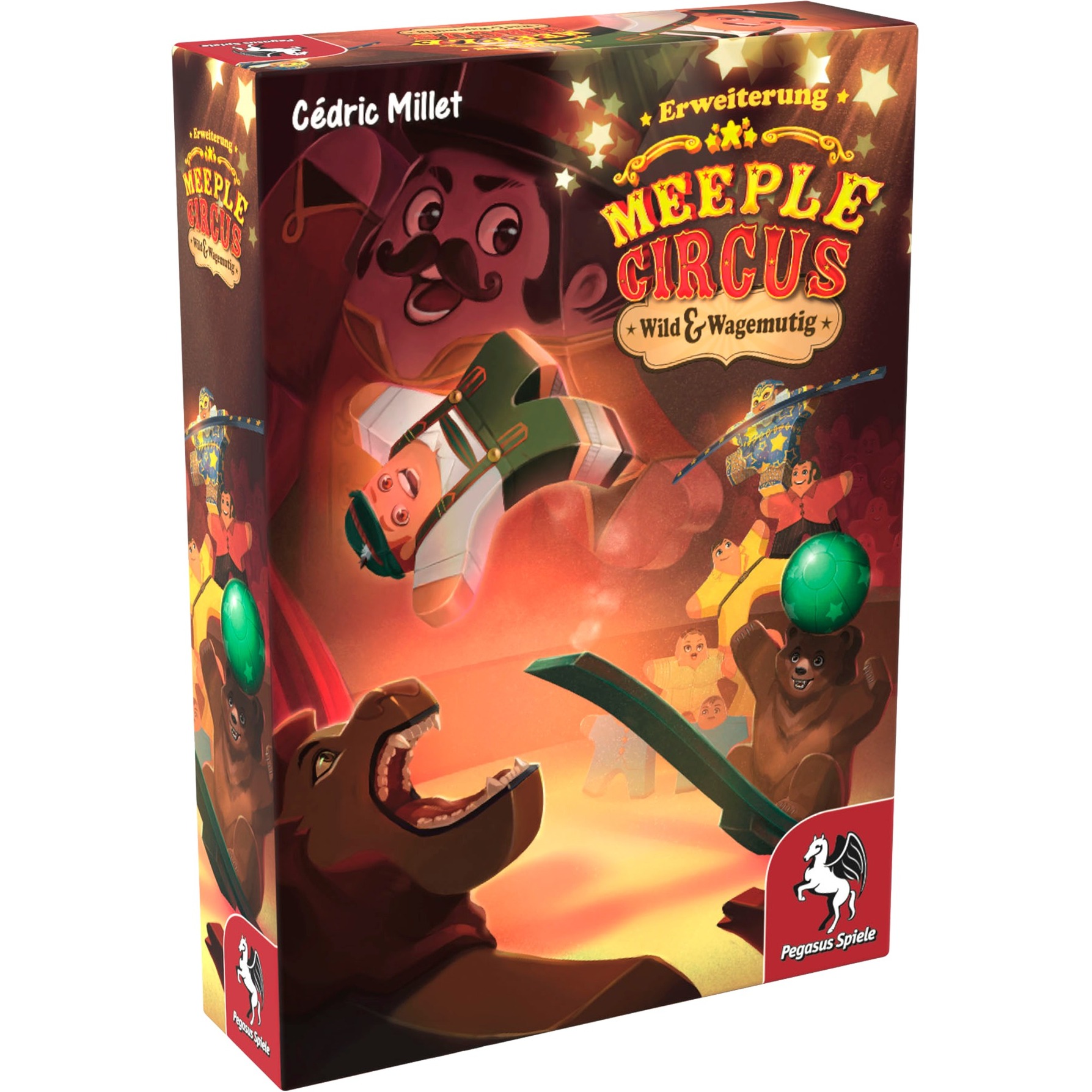 Pegasus Meeple Circus: Wild & Wagemutig, Brettspiel | 04250231724503 Pegasus Meeple Circus: Wild & Wagemutig, Brettspiel | 04250231724503