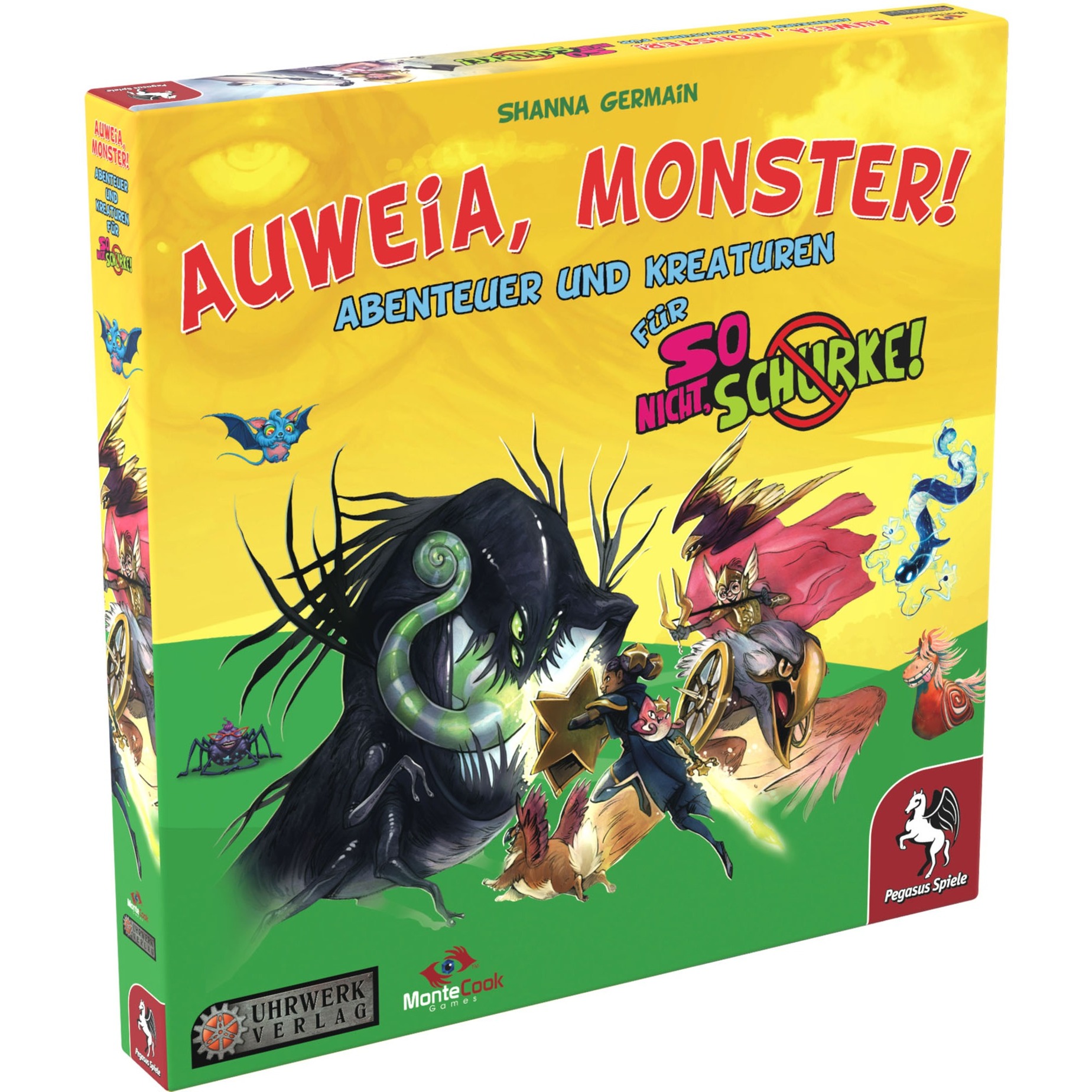 Pegasus So nicht, Schurke! – Auweia, Monster!, Brettspiel | 04250231718649 Pegasus So nicht, Schurke! – Auweia, Monster!, Brettspiel | 04250231718649