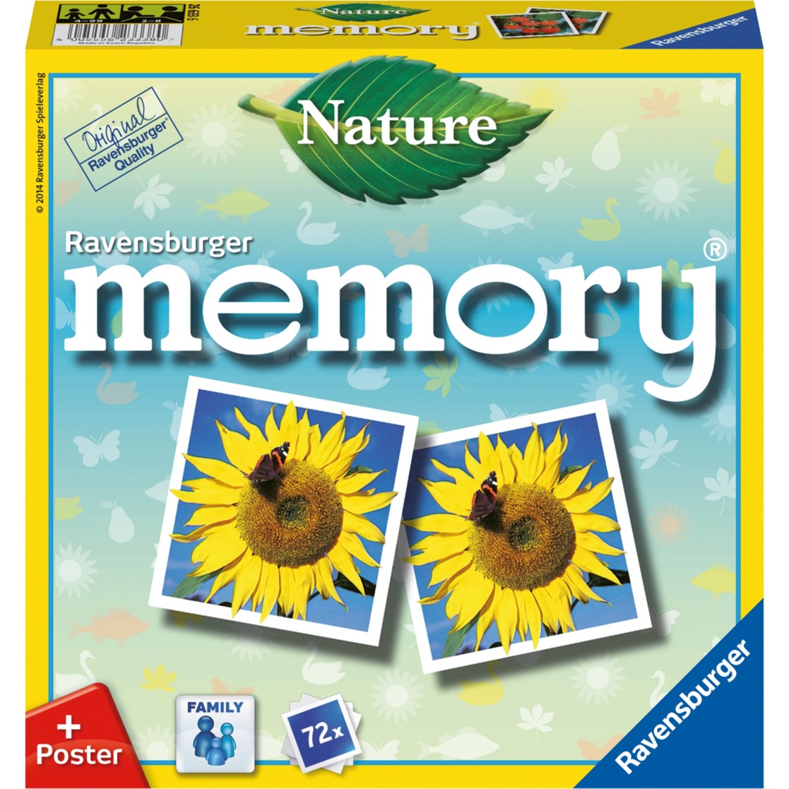 Ravensburger Nature memory, Gedächtnisspiel | 04005556266333 Ravensburger Nature memory, Gedächtnisspiel | 04005556266333