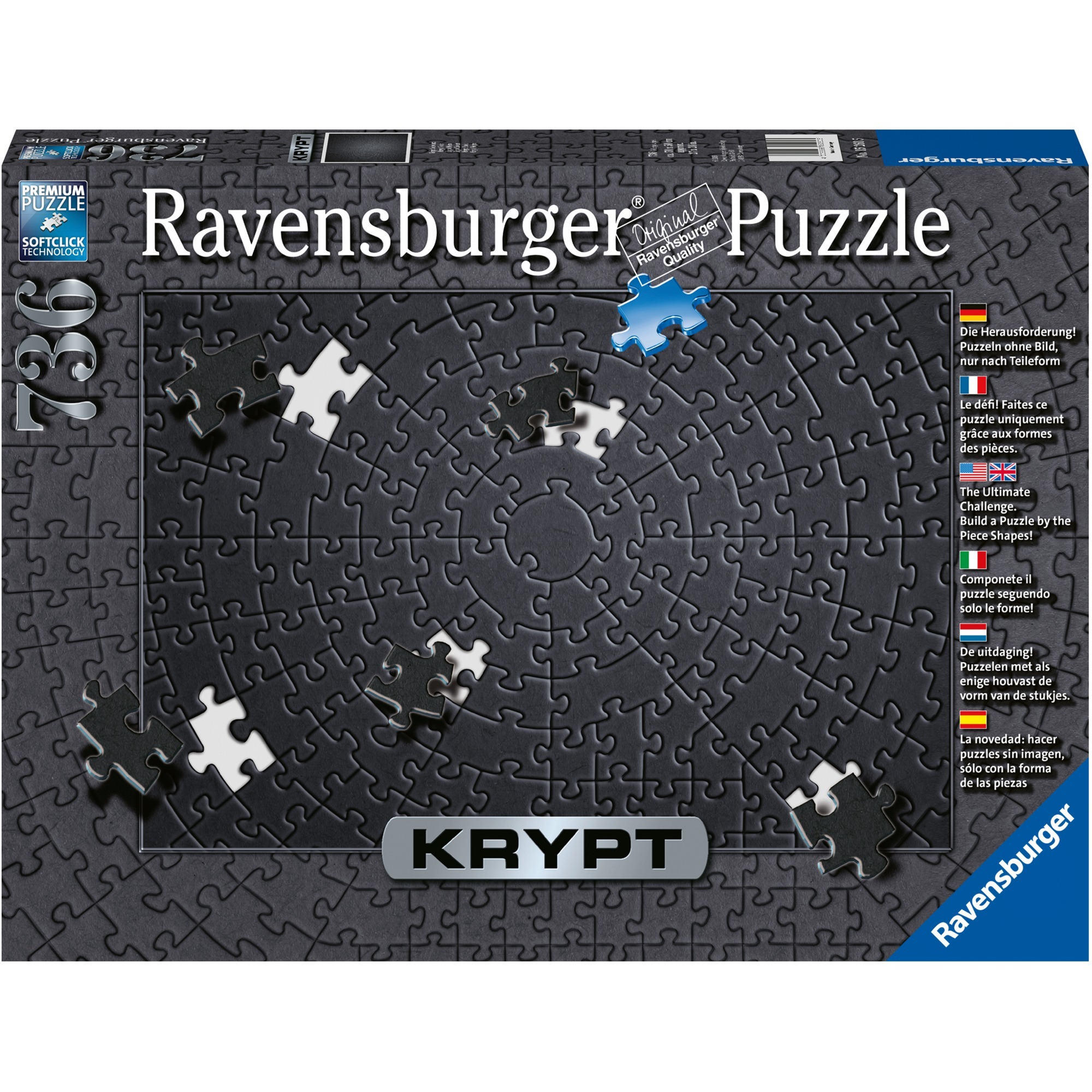 Puzzle Krypt Black