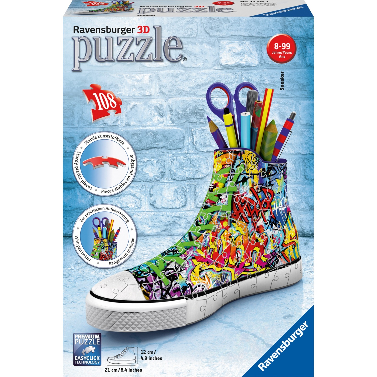 Ravensburger Sneaker Graffiti Style, Puzzle | 04005556125357 Ravensburger Sneaker Graffiti Style, Puzzle | 04005556125357