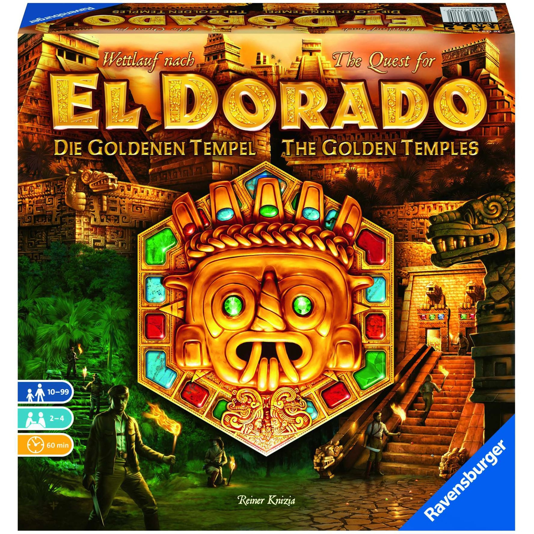 Ravensburger Wettlauf nach El Dorado: Die goldenen Tempel, Brettspiel | 04005556261291 Ravensburger Wettlauf nach El Dorado: Die goldenen Tempel, Brettspiel | 04005556261291