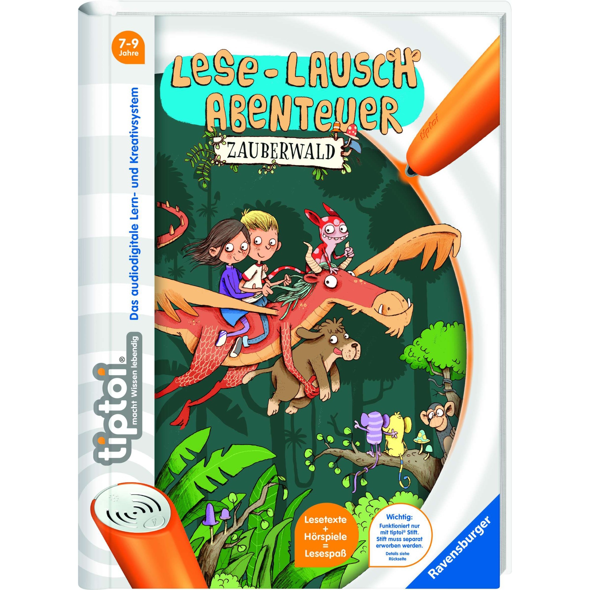 Ravensburger tiptoi Lese-Lausch-Abenteuer: Zauberwald, Lernbuch | 09783473418114