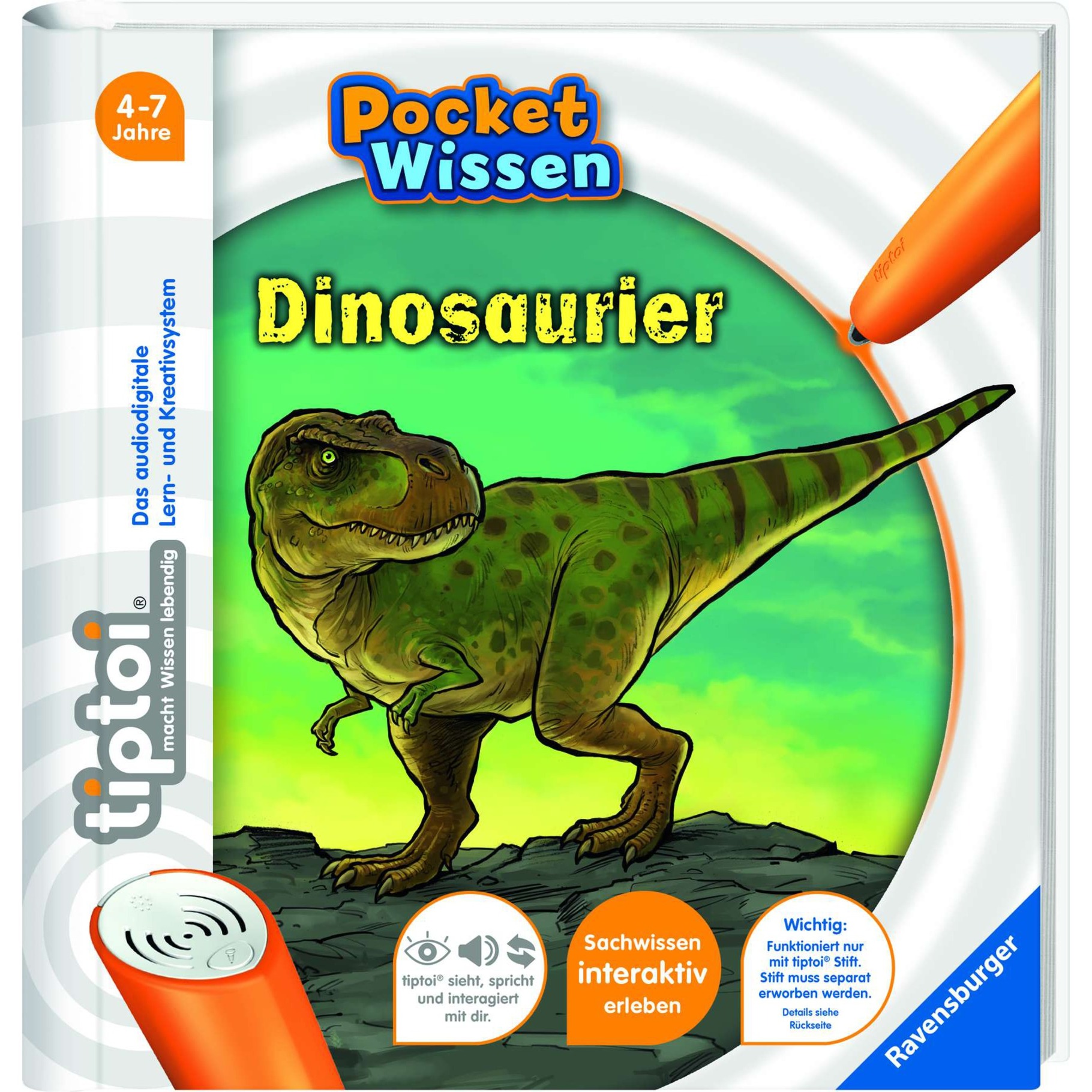 tiptoi Pocket Wissen: Dinosaurier, Lernbuch
