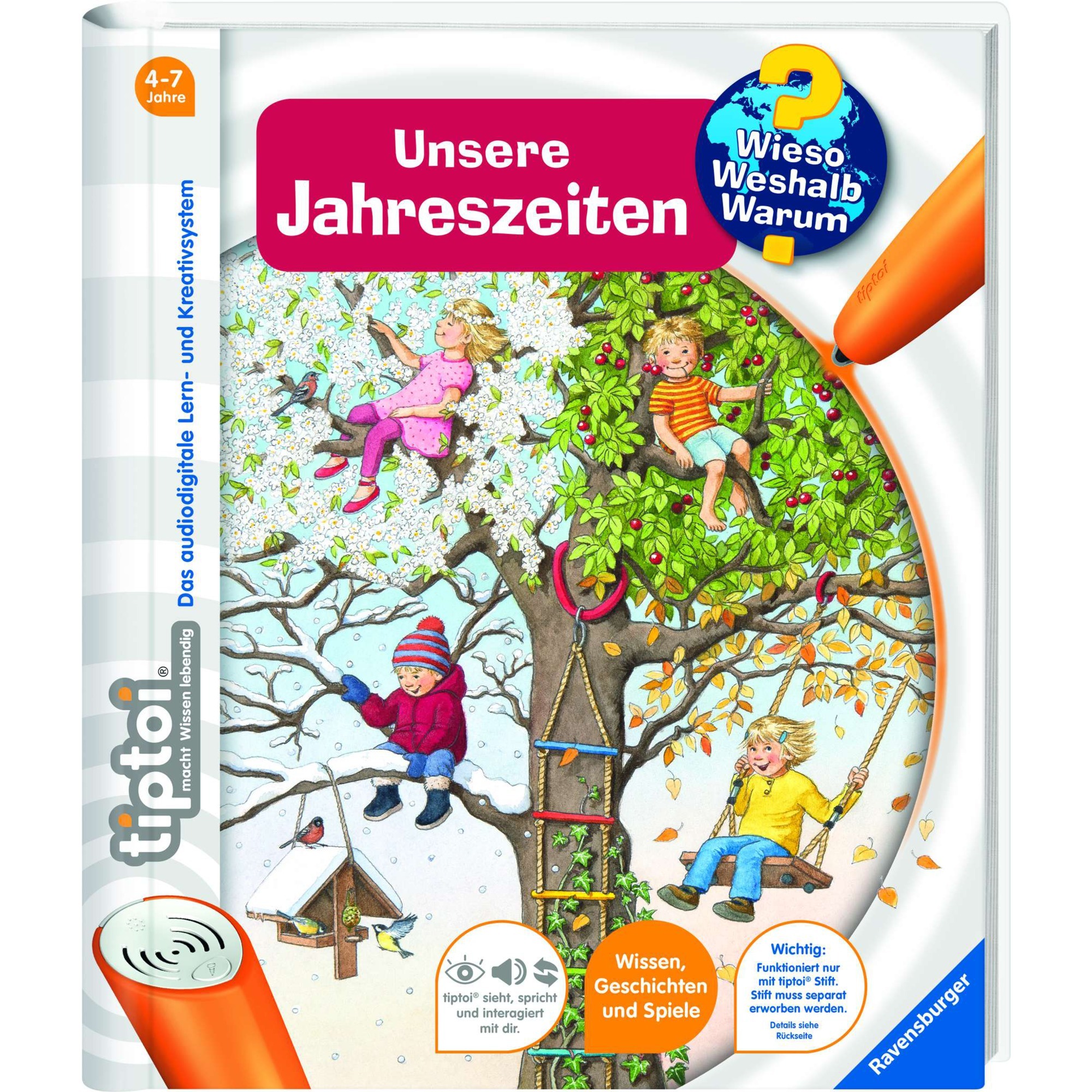 tiptoi Unsere Jahreszeiten, Lernbuch
