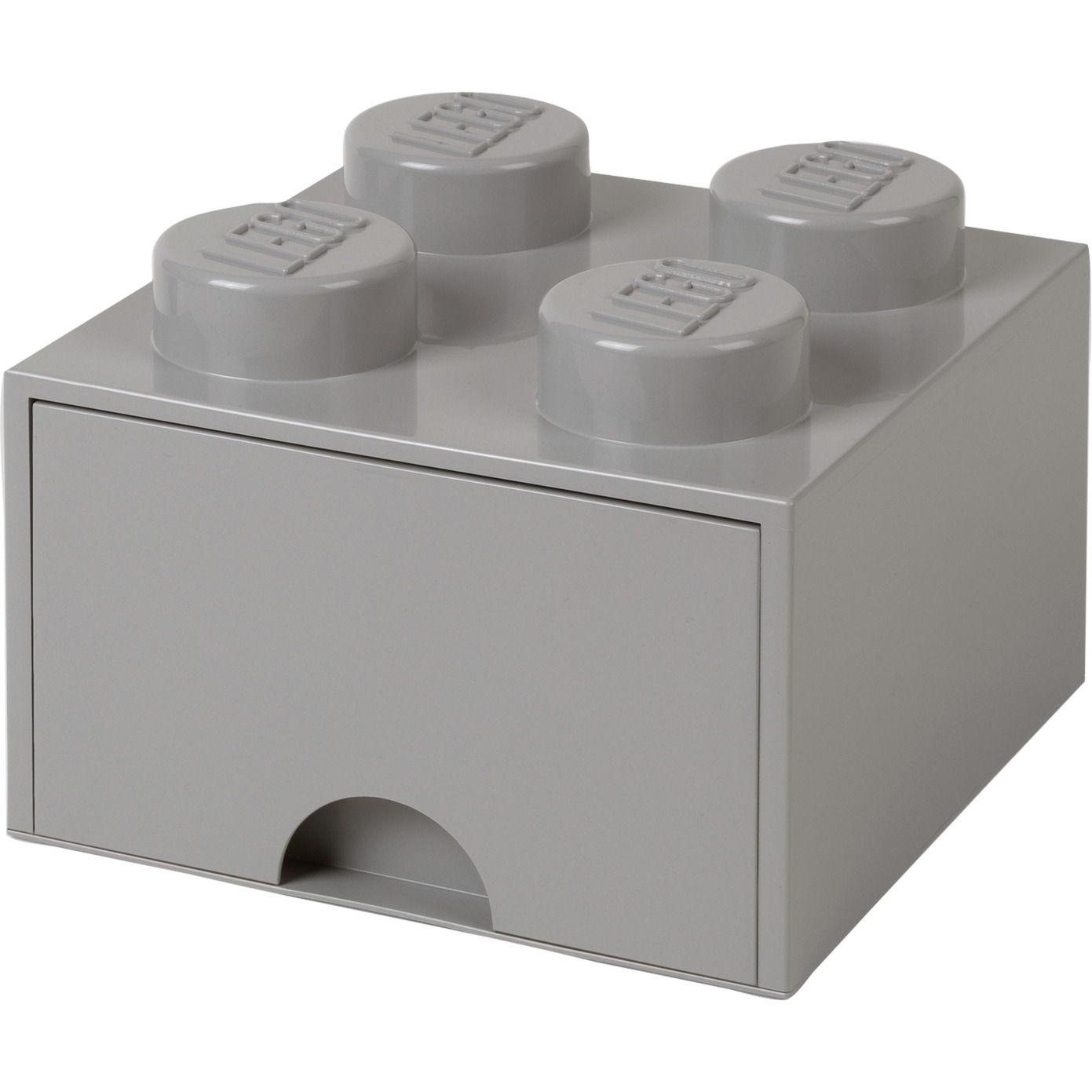 LEGO Brick Drawer 4 grau, Aufbewahrungsbox
