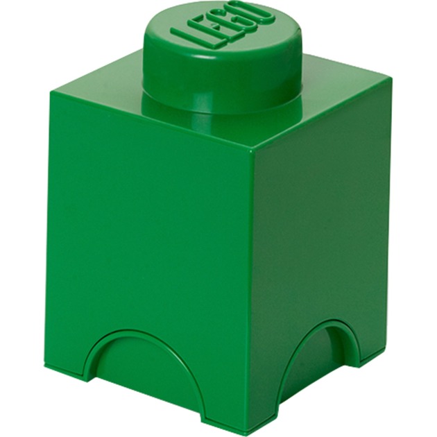 Room Copenhagen LEGO Storage Brick 1 grün, Aufbewahrungsbox | 05706773400140 Room Copenhagen LEGO Storage Brick 1 grün, Aufbewahrungsbox | 05706773400140