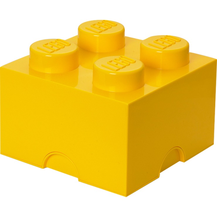 Room Copenhagen LEGO Storage Brick 4 gelb, Aufbewahrungsbox | 05706773400324 Room Copenhagen LEGO Storage Brick 4 gelb, Aufbewahrungsbox | 05706773400324