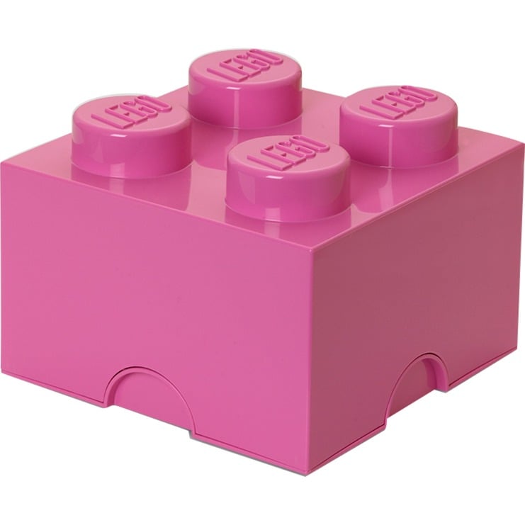 Room Copenhagen LEGO Storage Brick 4 pink, Aufbewahrungsbox | 05706773400393 Room Copenhagen LEGO Storage Brick 4 pink, Aufbewahrungsbox | 05706773400393