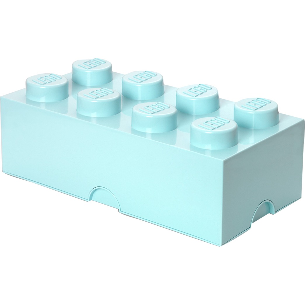 Room Copenhagen LEGO Storage Brick 8 aqua, Aufbewahrungsbox | 05711938015701
