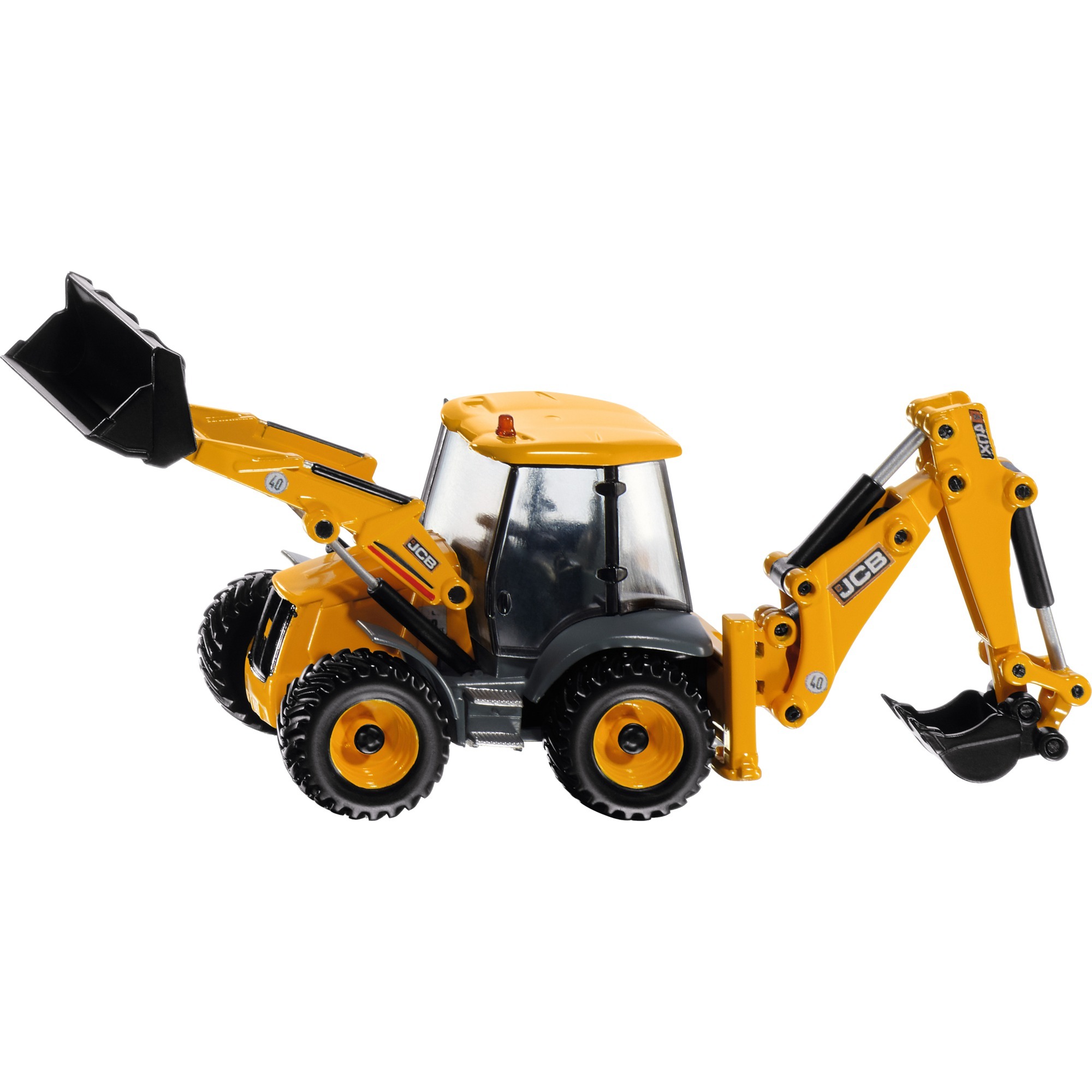 SUPER JCB 4CX Baggerlader, Modellfahrzeug