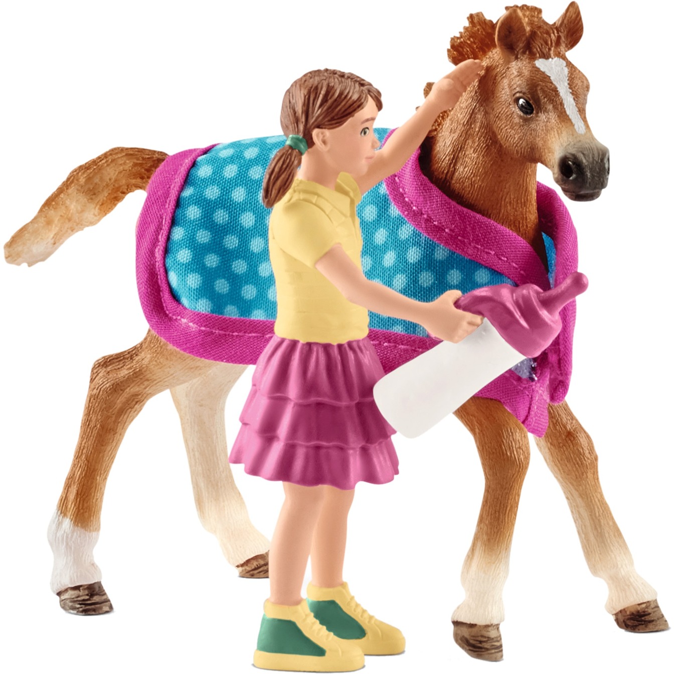 Schleich Fohlen mit Decke, Spielfigur | 04059433254715 Schleich Fohlen mit Decke, Spielfigur | 04059433254715