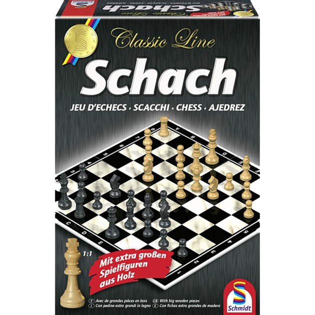 Schmidt Spiele Classic Line: Schach, Brettspiel | 04001504490829 Schmidt Spiele Classic Line: Schach, Brettspiel | 04001504490829
