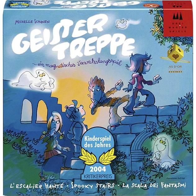 Schmidt Spiele Geistertreppe, Brettspiel | 04001504408114 Schmidt Spiele Geistertreppe, Brettspiel | 04001504408114