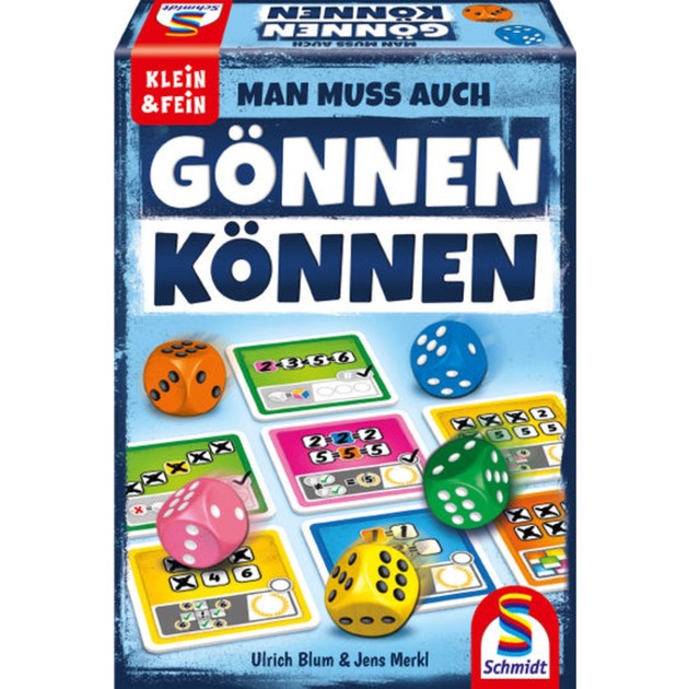 Schmidt Spiele Man muss auch gönnen können!, Würfelspiel | 04001504493684 Schmidt Spiele Man muss auch gönnen können!, Würfelspiel | 04001504493684