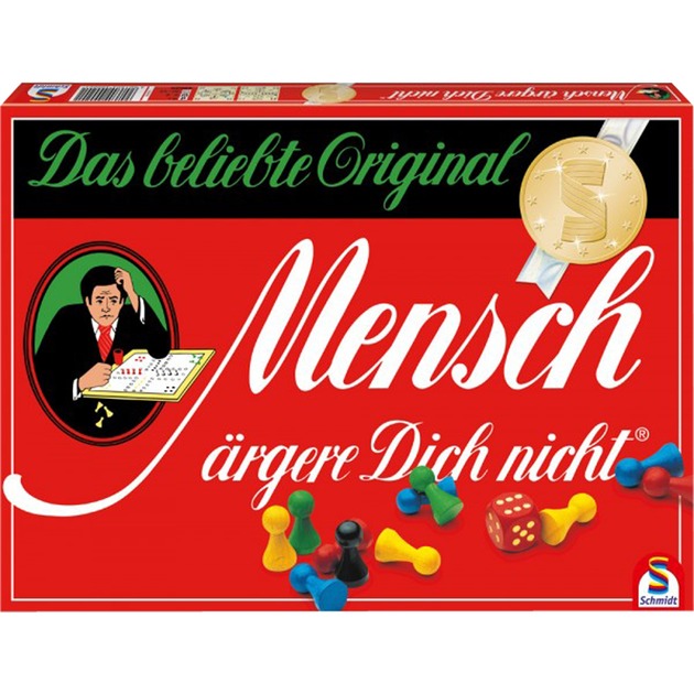 Schmidt Spiele Mensch ärgere dich nicht – Jubiläumsausgabe, Brettspiel | 04001504490201 Schmidt Spiele Mensch ärgere dich nicht – Jubiläumsausgabe, Brettspiel | 04001504490201