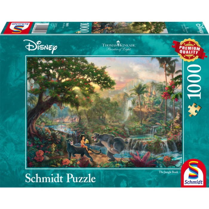 Schmidt Spiele Puzzle Thomas Kinkade: Disney Dschungelbuch | 04001504594732 Schmidt Spiele Puzzle Thomas Kinkade: Disney Dschungelbuch | 04001504594732