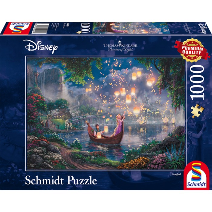 Schmidt Spiele Puzzle Thomas Kinkade: Disney Rapunzel | 04001504594800 Schmidt Spiele Puzzle Thomas Kinkade: Disney Rapunzel | 04001504594800