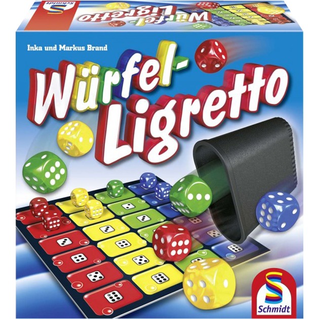 Schmidt Spiele Würfel Ligretto, Würfelspiel | 04001504496111 Schmidt Spiele Würfel Ligretto, Würfelspiel | 04001504496111
