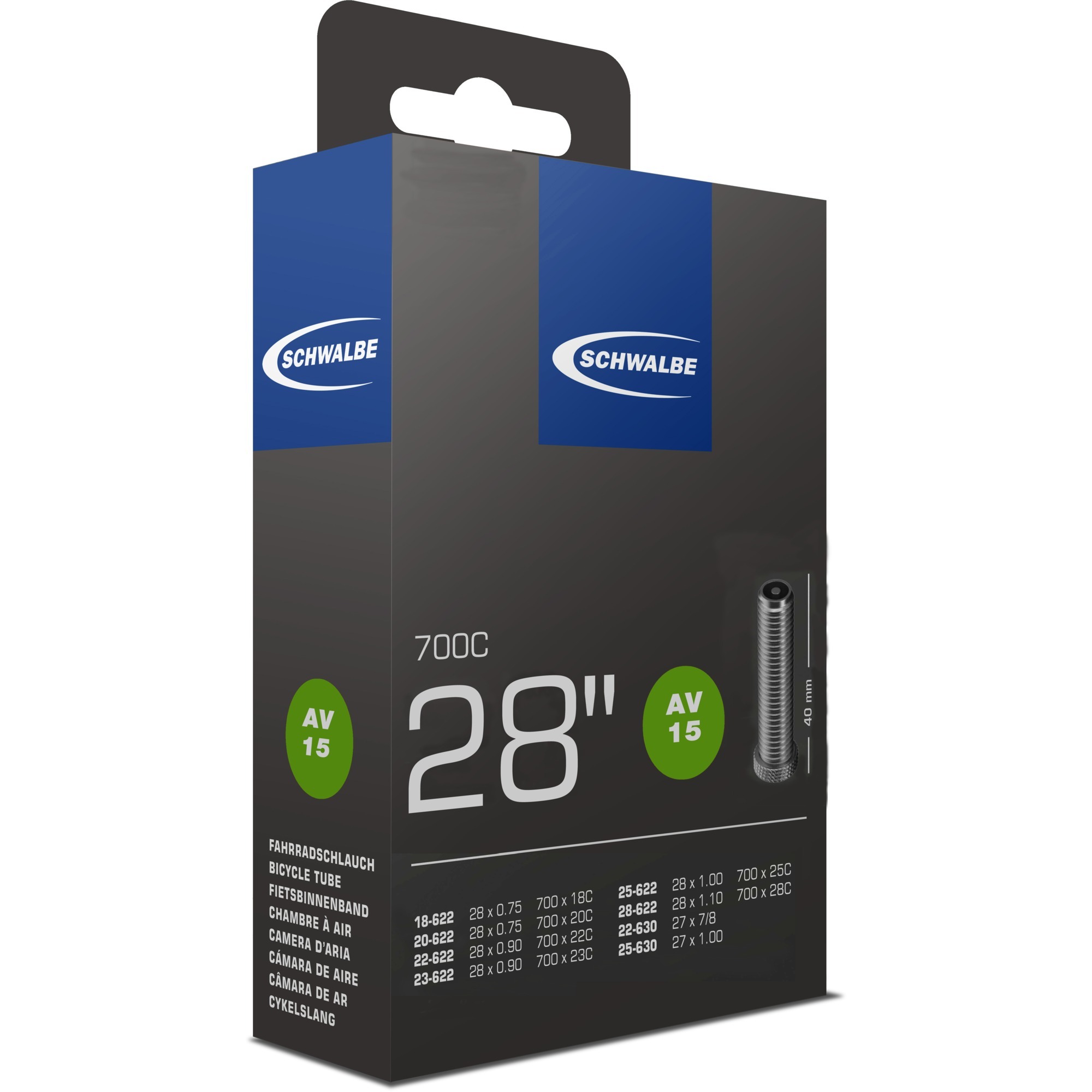 Schwalbe AV15, Schlauch | 04026495099448 Schwalbe AV15, Schlauch | 04026495099448