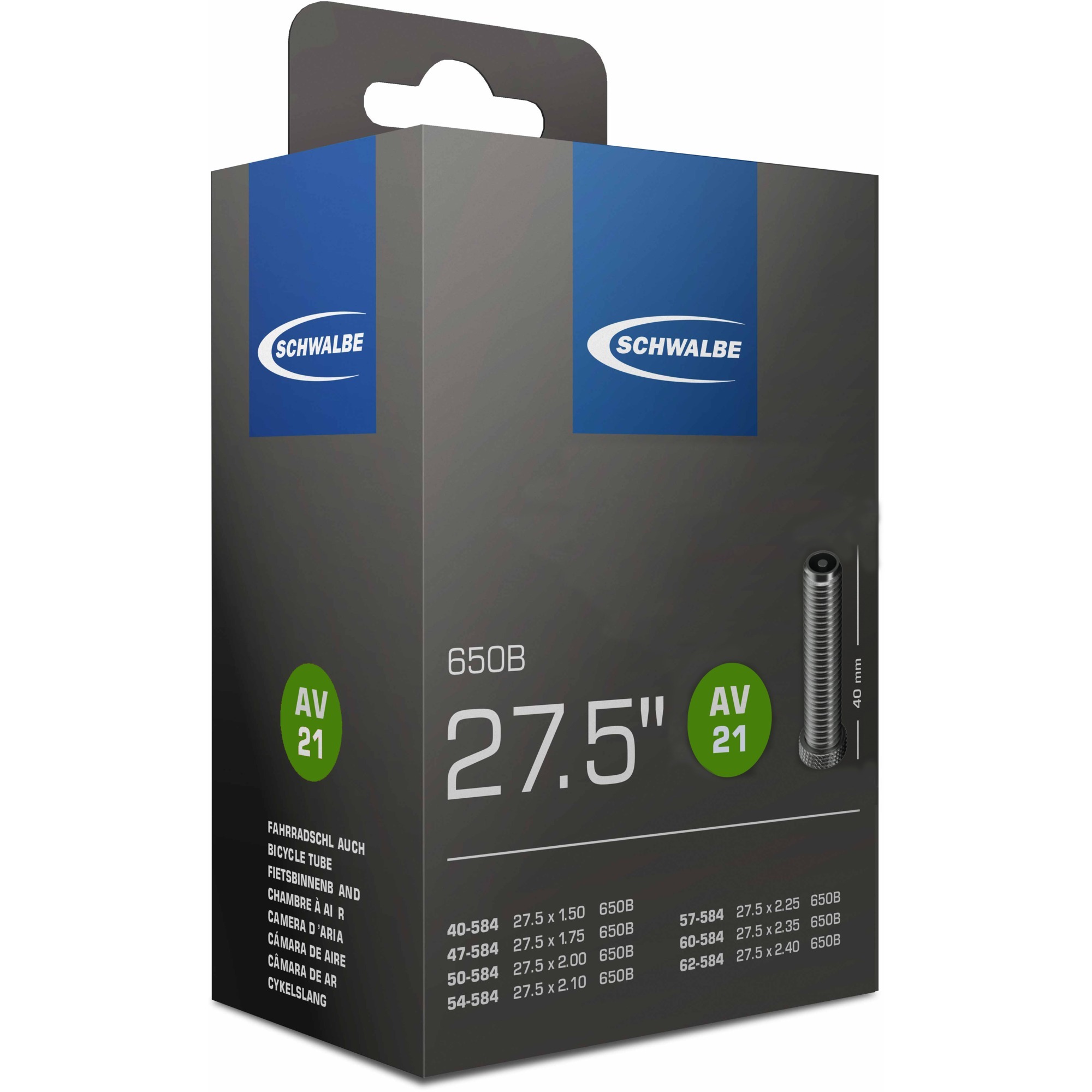 Schwalbe AV21, Schlauch | 04026495748254 Schwalbe AV21, Schlauch | 04026495748254