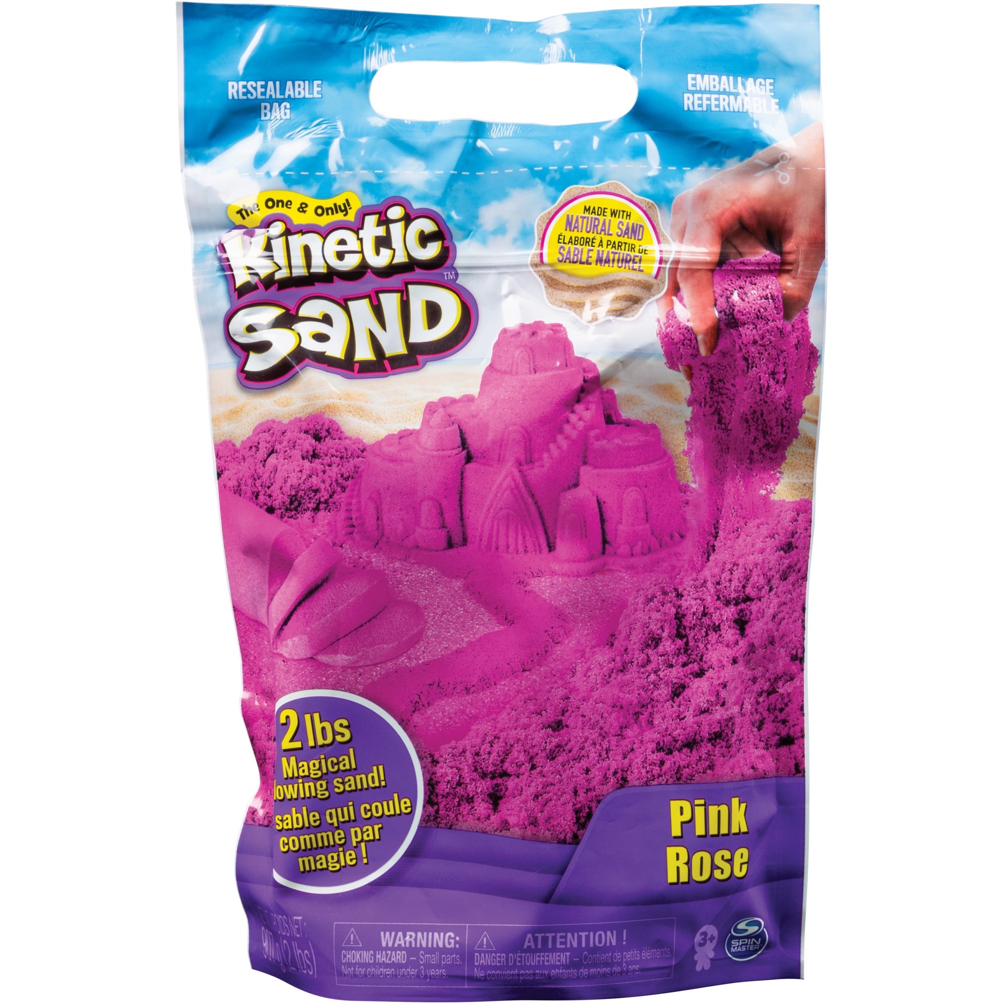 Kinetic Sand Colour Bag pink, Spielsand
