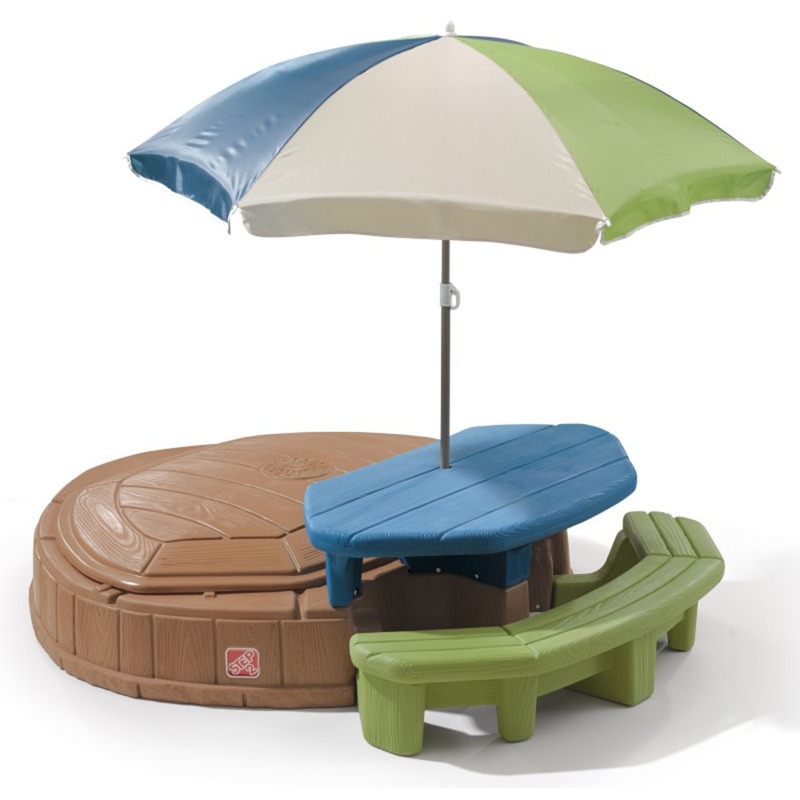 Step 2 Summertime Spielcenter mit Sandkasten und Picknicktisch | 00733538843794 Step 2 Summertime Spielcenter mit Sandkasten und Picknicktisch | 00733538843794