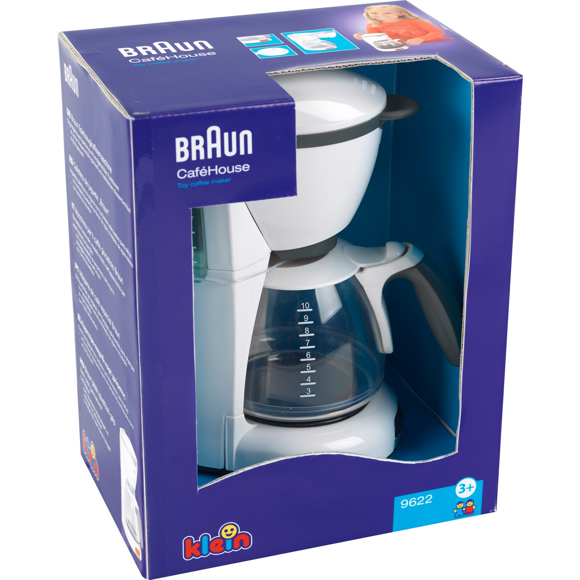 Theo Klein Braun Kaffeemaschine, Kinderhaushaltsgerät | 04009847096227 Theo Klein Braun Kaffeemaschine, Kinderhaushaltsgerät | 04009847096227