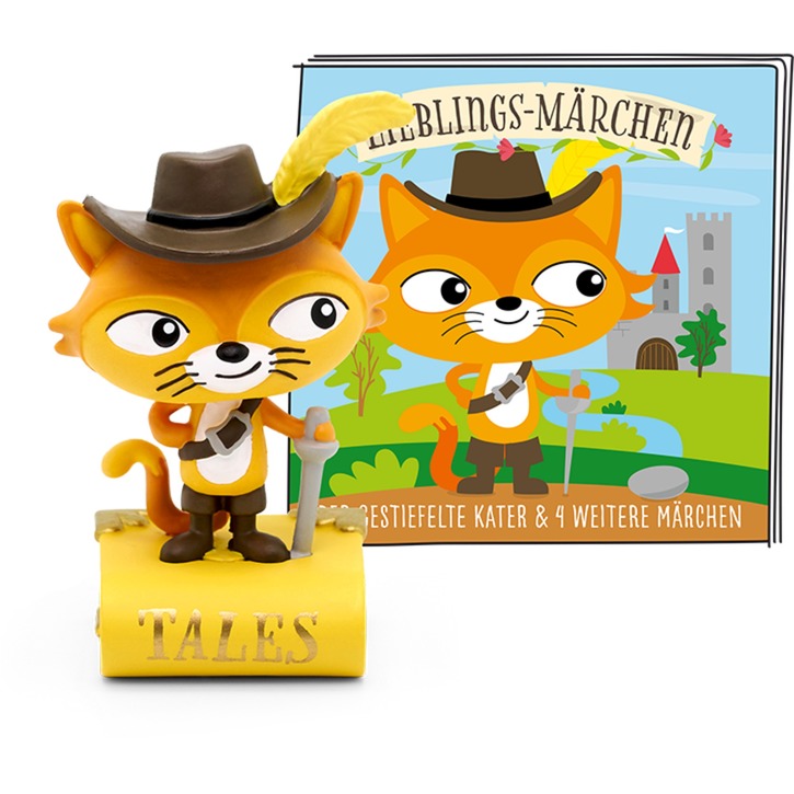 tonies Lieblings-Märchen – Der gestiefelte Kater und vier weitere Märchen, Spielfigur | 04251192110862 tonies Lieblings-Märchen – Der gestiefelte Kater und vier weitere Märchen, Spielfigur | 04251192110862
