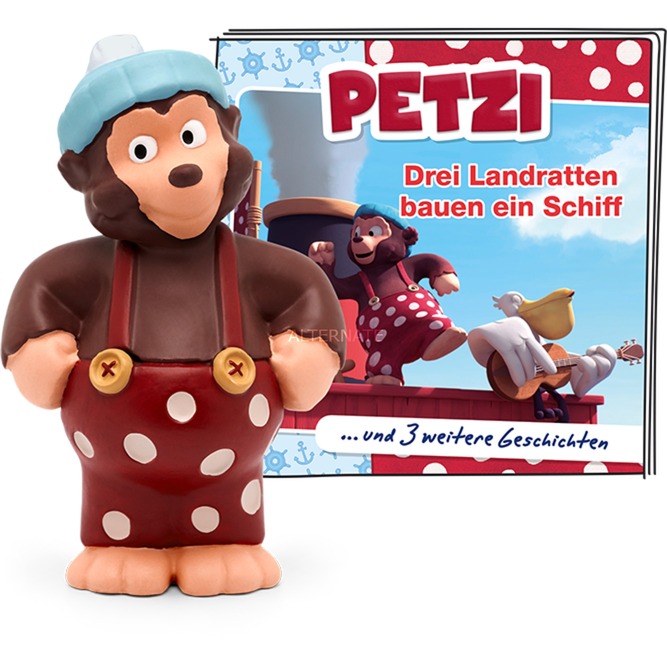 Petzi  – Drei Landratten bauen ein Schiff, Spielfigur
